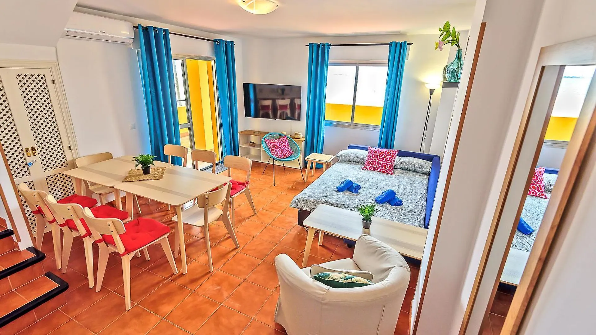 Апартаменты Beachfront Duplex 1ª Linea & Terraces Oceanfront Эль-Пуэрто-де-Санта-Мария