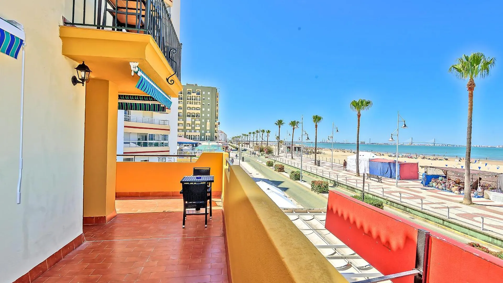 Appartement Beachfront Duplex 1ª Linea & Terraces Oceanfront El Puerto de Santa María